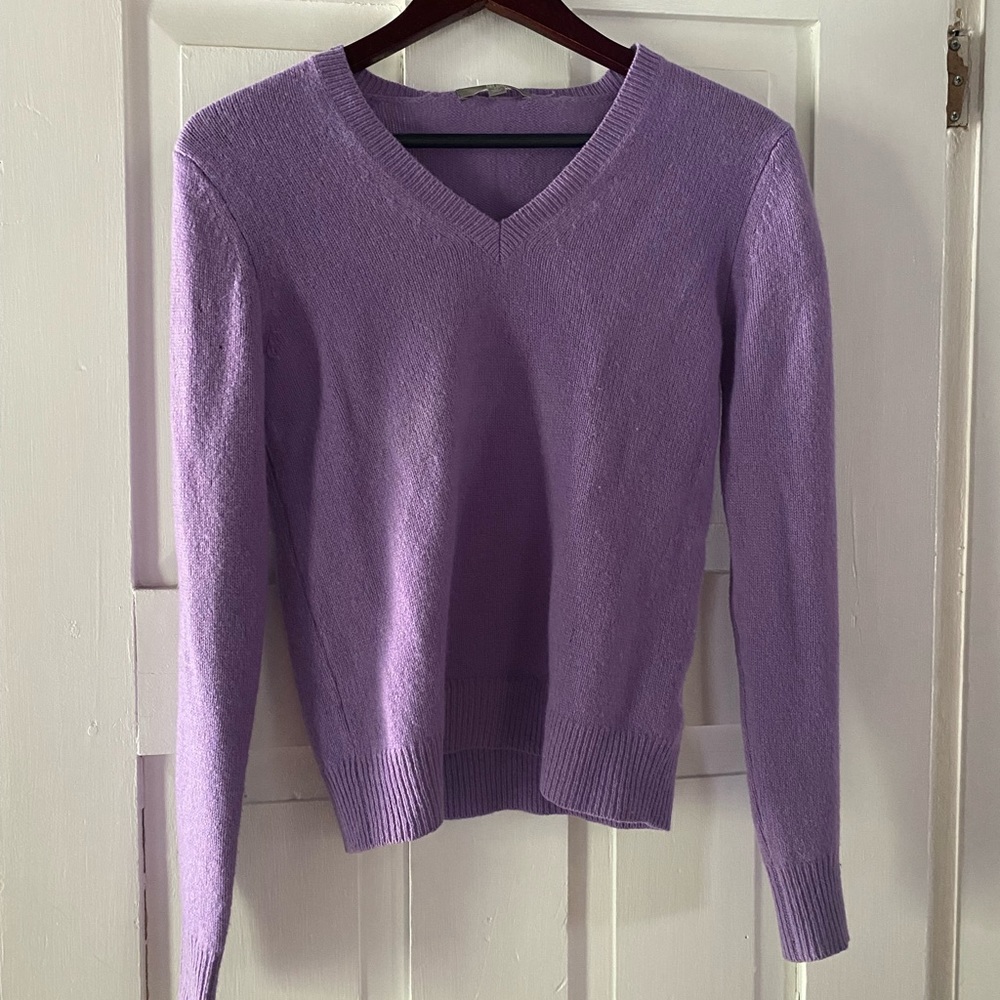 Purple wool Uniqlo sweater - extra small